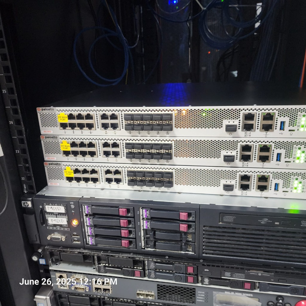 Palo Alto PA-1410 Firewall Installation